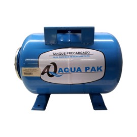 TANQUE PRECARGADO HORIZONTAL AQUAPAK 24L AC C/MEMB (AQ24LH/AC)