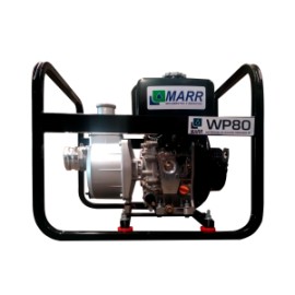 WP80 3'' C/MOTOR MARR HL178FA 6HP  906LPM/28M