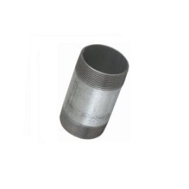 NIPLE CUERDA CORRIDA ROSC/LARGO 4" x 8" FIERRO